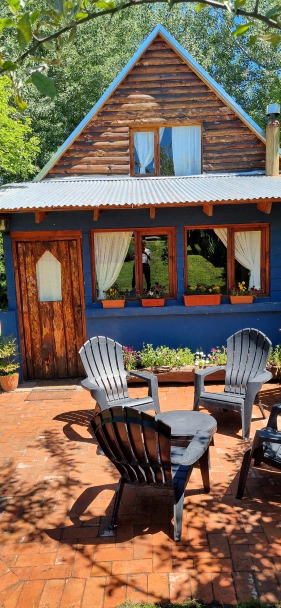 Cabana Azul Trevelín Exterior foto
