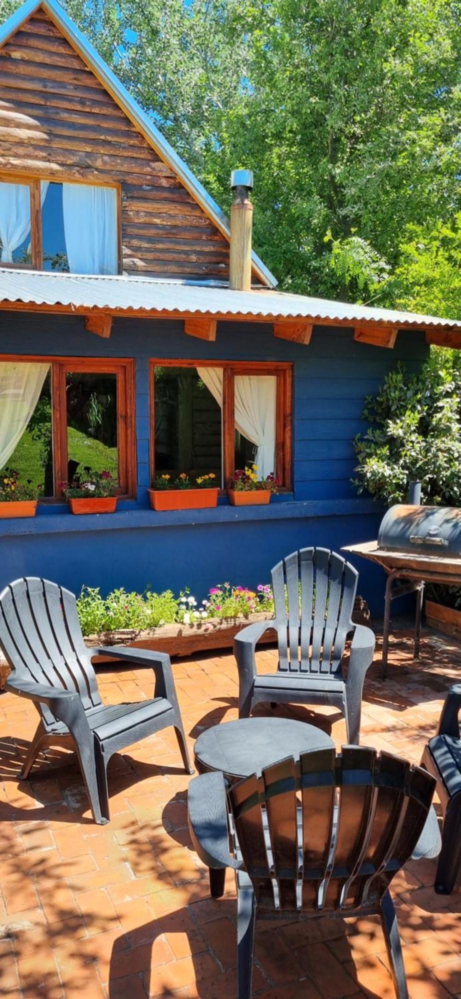 Cabana Azul Trevelín Exterior foto